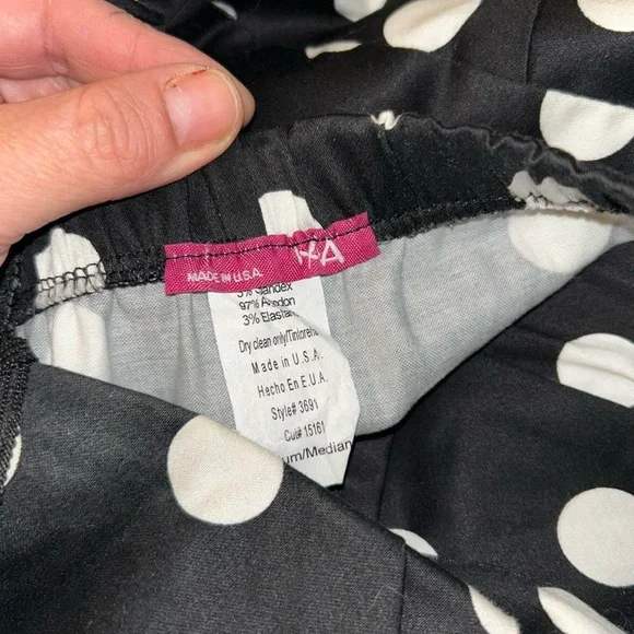 Modcloth IXIA polka dot Traveling Cupcake Dress SZ M - Picture 6 of 8